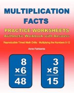 Multiplication Facts Practice Worksheets Arithmetic Workbook with Answers