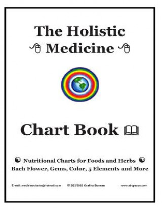 The Holistic Medicine Chart Book: Nutritional Charts for Foods and Herbs, Bach Flower, Gems, Color, 5 Elements and More (Osalina Berman M H)()