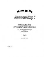 How to Do Accounting I Solutions for Chapter 1 - 9