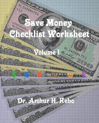 Save Money Checklist Worksheet - Volume 1