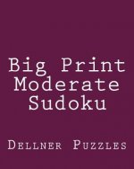 Big Print Moderate Sudoku: Sudoku Puzzles From The Dellner Collection