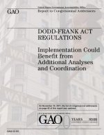 Dodd-Frank Act Regulations: Implementation Could Benefit from Additional Analysis and Coordination