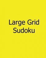 Large Grid Sudoku: Moderate, Vol. 2: Large Print Sudoku Puzzles