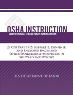 OSHA Instruction: 29 CFR Part 1915, Subpart B, Confined and Enclosed Spaces and Other Dangerous Atmospheres in Shipyard Employment