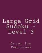 Large Grid Sudoku - Level 3: 80 Easy to Read, Large Print Sudoku Puzzles