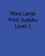 More Large Print Sudoku Level 2: Fun, Large Grid Sudoku Puzzles