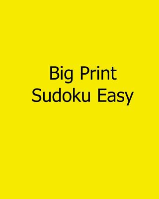 Big Print Sudoku Easy: Fun, Large Grid Sudoku Puzzles