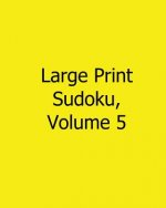 Large Print Sudoku, Volume 5: Easy to Read, Large Grid Sudoku Puzzles