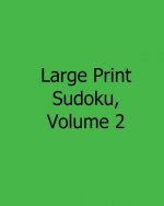 Large Print Sudoku, Volume 2: Fun, Large Print Sudoku Puzzles
