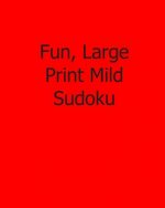 Fun, Large Print Mild Sudoku: Fun, Large Print Sudoku Puzzles
