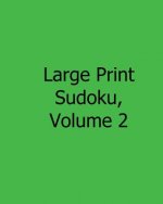 Large Print Sudoku, Volume 2: Fun, Large Print Sudoku Puzzles