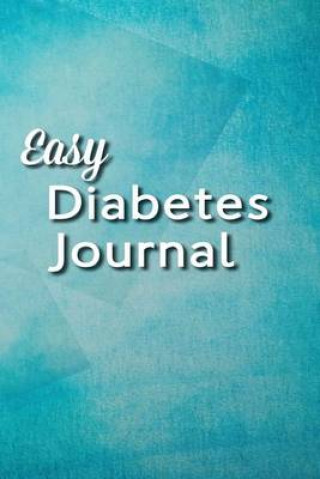 Easy Diabetes Journal: Tranquil Blue