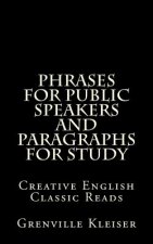 Phrases for Public Speakers and Paragraphs for Study