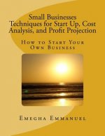 Small Businesses Techniques for Start Up, Cost Analysis, and Profit Projection: How to Start Your Own Business