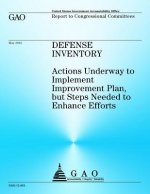 Defense Inventory: Actions Underway to Implement Improvement Plan, but Steps Needed to Enhance Efforts