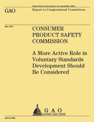 Consumer Product Safety Commission: A More Active Role in Voluntary Standards Development Should Be Considered