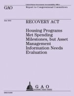 Recovery Act: Housing Programs Met Spending Milestones, but Asset Management Information Needs Evaluation