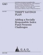 Thrift Savings Plan: Adding a Socially Responsible Index Fund Presents Challenges
