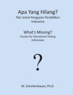 APA Yang Hilang? Teki Untuk Pengujian Pendidikan: Indonesia