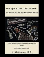 Wie Spielt Man Dieses Gerät? Die Wissenschaft der Musikalische Darbietung Band 1: Daten & Diagramme für Wissenschaft Labor
