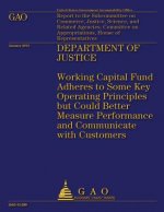 Department of Justice: Working Capital Fund Adheres to Some Key Operating Principles but Could Better Measure Performance and Communicate wit