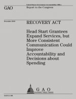 Recovery Act: Head Start Grantees Expand Services, but More Consistent Communication Could Improve Accountability and Decisions abou