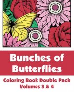 Bunches of Butterflies Coloring Book Double Pack (Volumes 3 & 4)