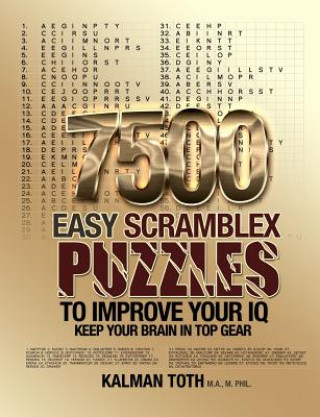 7500 Easy Scramblex Puzzles To Improve Your IQ