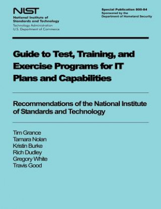Guide to Test, Training, and Exercise Programs for IT Plans and Capabilities