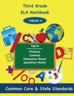 Third Grade ELA Volume 4: Prefixes, Commas, Possessive Nouns, Quotation Marks