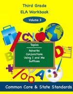 Third Grade ELA Volume 3: Adverbs, Conjunctions, Using I and Me, Suffixes