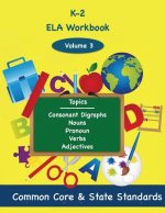 K-2 ELA Volume 3: Consonant Digraphs, Nouns, Pronouns, Verbs, Adjectives