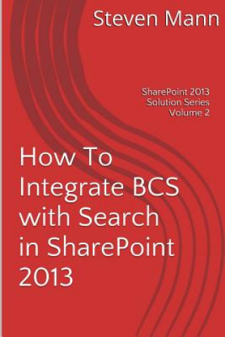 How To Integrate BCS with Search in SharePoint 2013