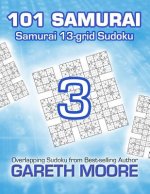 Samurai 13-grid Sudoku 3: 101 Samurai