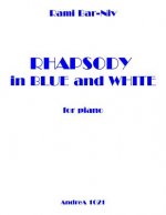 Rhapsody in Blue and White for Piano