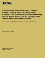 Ecosystem Health in Mineralized Terrane: Data from Podiform Chromite (Chinese Camp Mining District, California), Quartz Alunite (Castle Peak and Mason