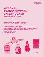 Railroad Accident Report: Collision Involving Three Consolidated Rail Corporation Freight Trains Operating in Fog On a Double Main Track Near Br