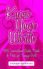 Know Your Worth: 365 Inspirational Quotes, Tweets & Posts for Teenage Girls