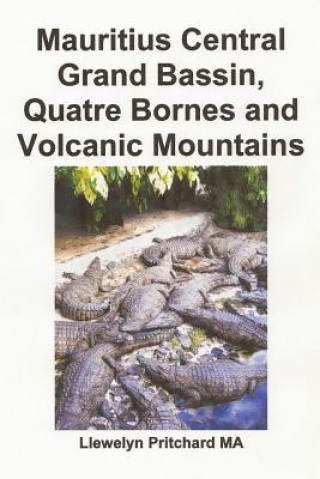 Mauritius Central Grand Bassin, Quatre Bornes and Volcanic Mountains: A Souvenir Koleksi Foto Werna Karo Tulisan Cathetan
