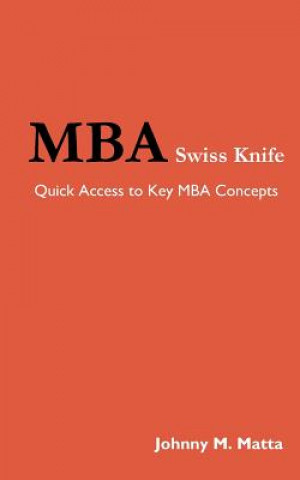 MBA Swiss Knife: Quick Access to Key MBA Concepts