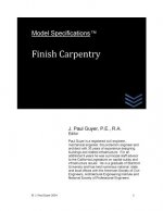 Model Specifications: Finish Carpentry