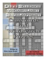 Life Science Vocabulary Development Crosswords and Wordsearch puzzles