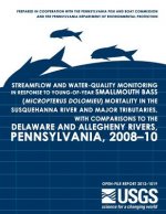 Streamflow and Water-Quality Monitoring in Response to Young-of-Year Smallmouth Bass (Micropterus dolomieu) Mortality in the Susquehanna River and Maj