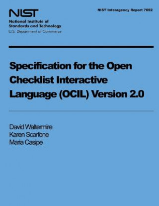 Specification for the Open Checklist Interactive Language (OCIL) Version 2.0