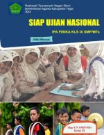 Siap Ujian Nasional, Ipafisika Kls IX Smp/MTS