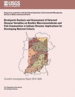 Breakpoint Analysis and Assessment of Selected Stressor Variables on Benthic Macroinvertebrate and Fish Communities in Indiana Streams: Implications f