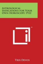 Astrological Indications for Your Own Horoscope 1922