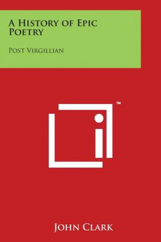 A History of Epic Poetry: Post Virgillian