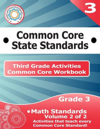 Third Grade Common Core Workbook: Math Activities: Volume 2 of 2