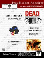 Preussischer Anzeiger: Das politische Monatsmagazin - Ausgabe April/Mai